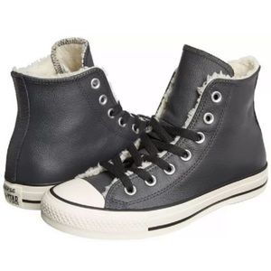 Converse Chuck Taylor Fleece lined high tops